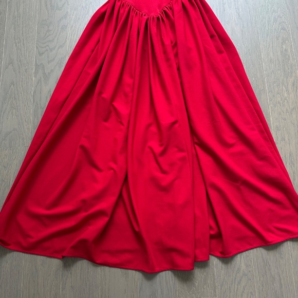 Delfi Collective ISODORA Red Maxi Dress Gown Bustier Corset - Size XS - Isadora - Picture 5 of 14